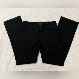 NWT The Limited Exact Stretch Bootcut Dress Pants Trousers Slacks Black sz 2 S